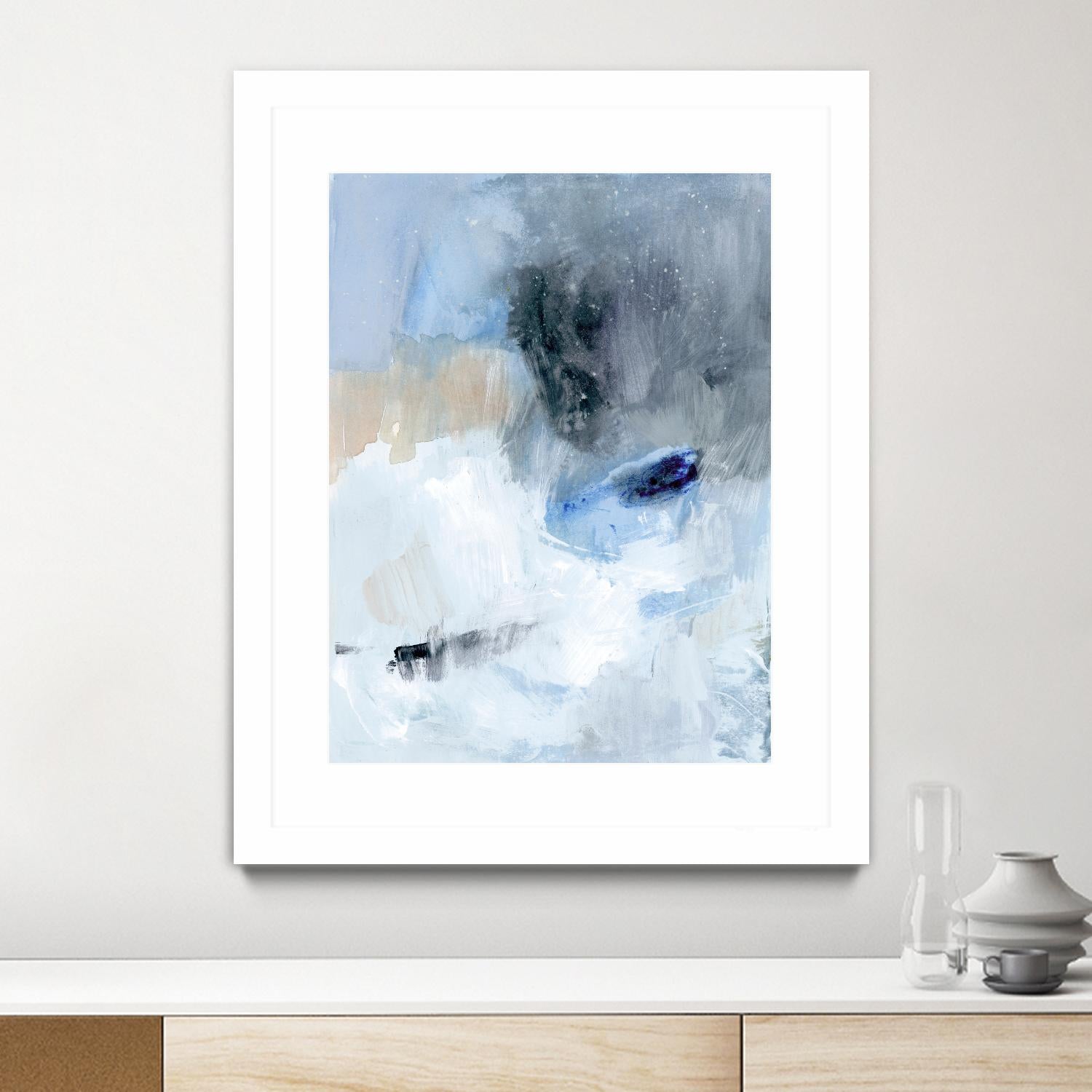 Welle II by Victoria Barnes on GIANT ART - beige abstract abstract