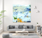Abstract Beach by Karen Fields on GIANT ART - green abstract abstract