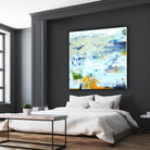 Abstract Beach by Karen Fields on GIANT ART - green abstract abstract