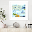 Abstract Beach by Karen Fields on GIANT ART - green abstract abstract