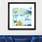 Abstract Beach by Karen Fields on GIANT ART - green abstract abstract