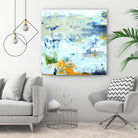 Abstract Beach by Karen Fields on GIANT ART - green abstract abstract