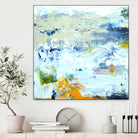 Abstract Beach by Karen Fields on GIANT ART - green abstract abstract