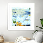 Abstract Beach by Karen Fields on GIANT ART - green abstract abstract