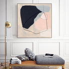 Keystone I by June Vess on GIANT ART - pink abstract abstract