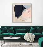 Keystone I by June Vess on GIANT ART - pink abstract abstract