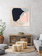 Keystone I by June Vess on GIANT ART - pink abstract abstract