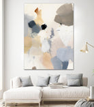 Neutral Scrawl II by Victoria Barnes on GIANT ART - grey  abstract abstract