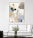 Neutral Scrawl II by Victoria Barnes on GIANT ART - grey  abstract abstract