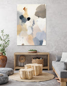 Neutral Scrawl II by Victoria Barnes on GIANT ART - grey  abstract abstract