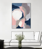 Intertwined Tones II by June Vess on GIANT ART - pink abstract abstract