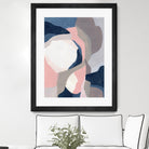 Intertwined Tones II by June Vess on GIANT ART - pink abstract abstract