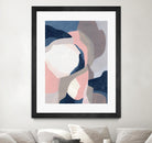 Intertwined Tones II by June Vess on GIANT ART - pink abstract abstract