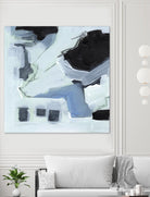 Fractal Sky V by Jennifer Parker on GIANT ART - blue  abstract abstract