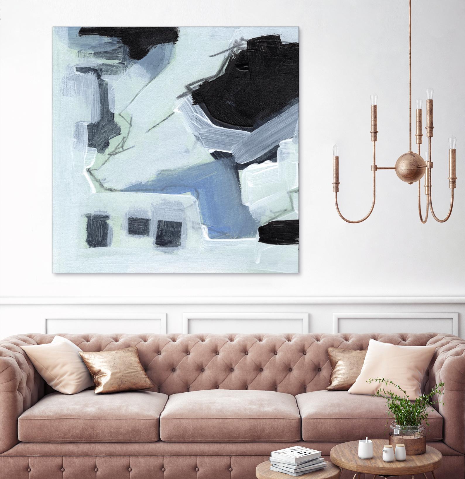 Fractal Sky V by Jennifer Parker on GIANT ART - blue  abstract abstract