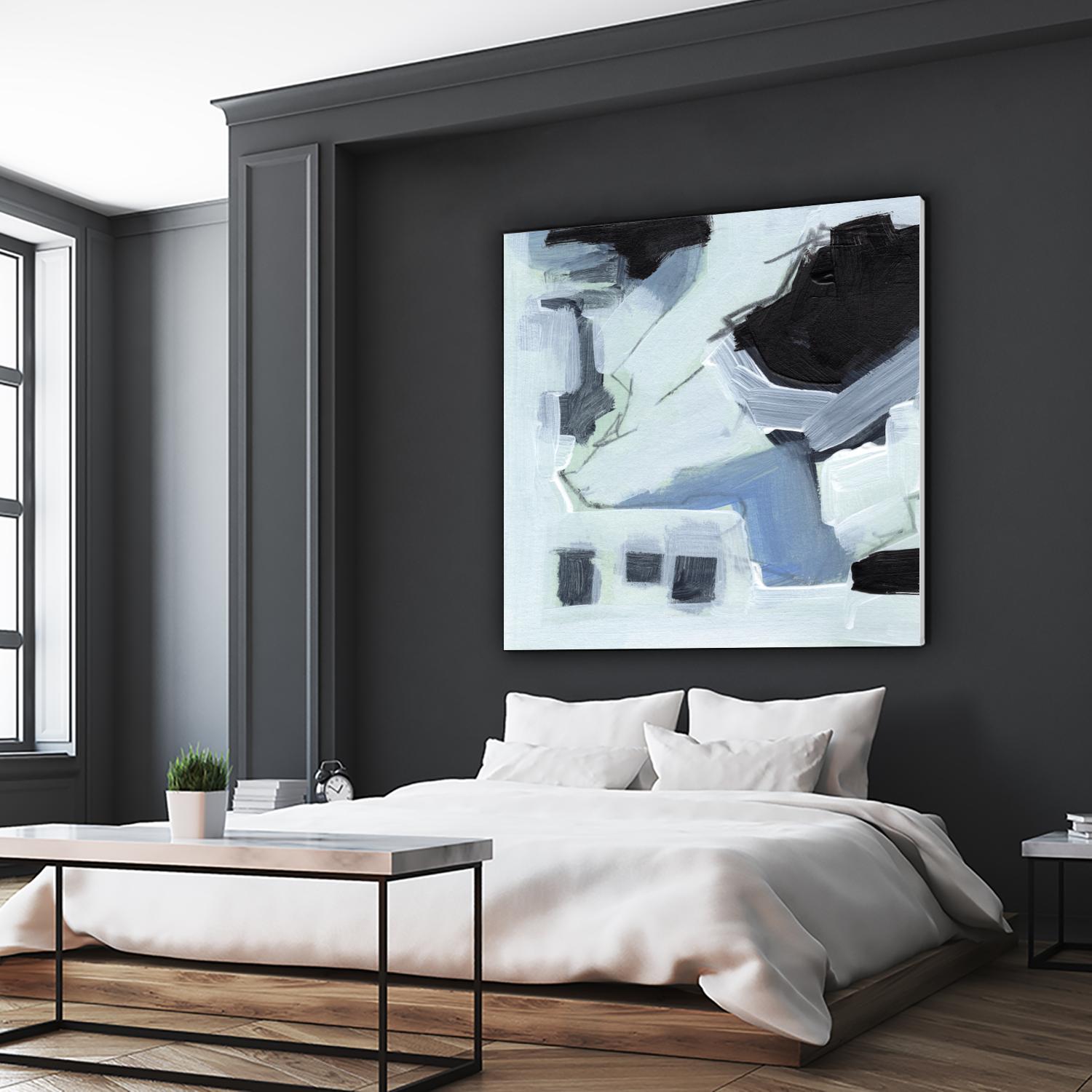 Fractal Sky V by Jennifer Parker on GIANT ART - blue  abstract abstract