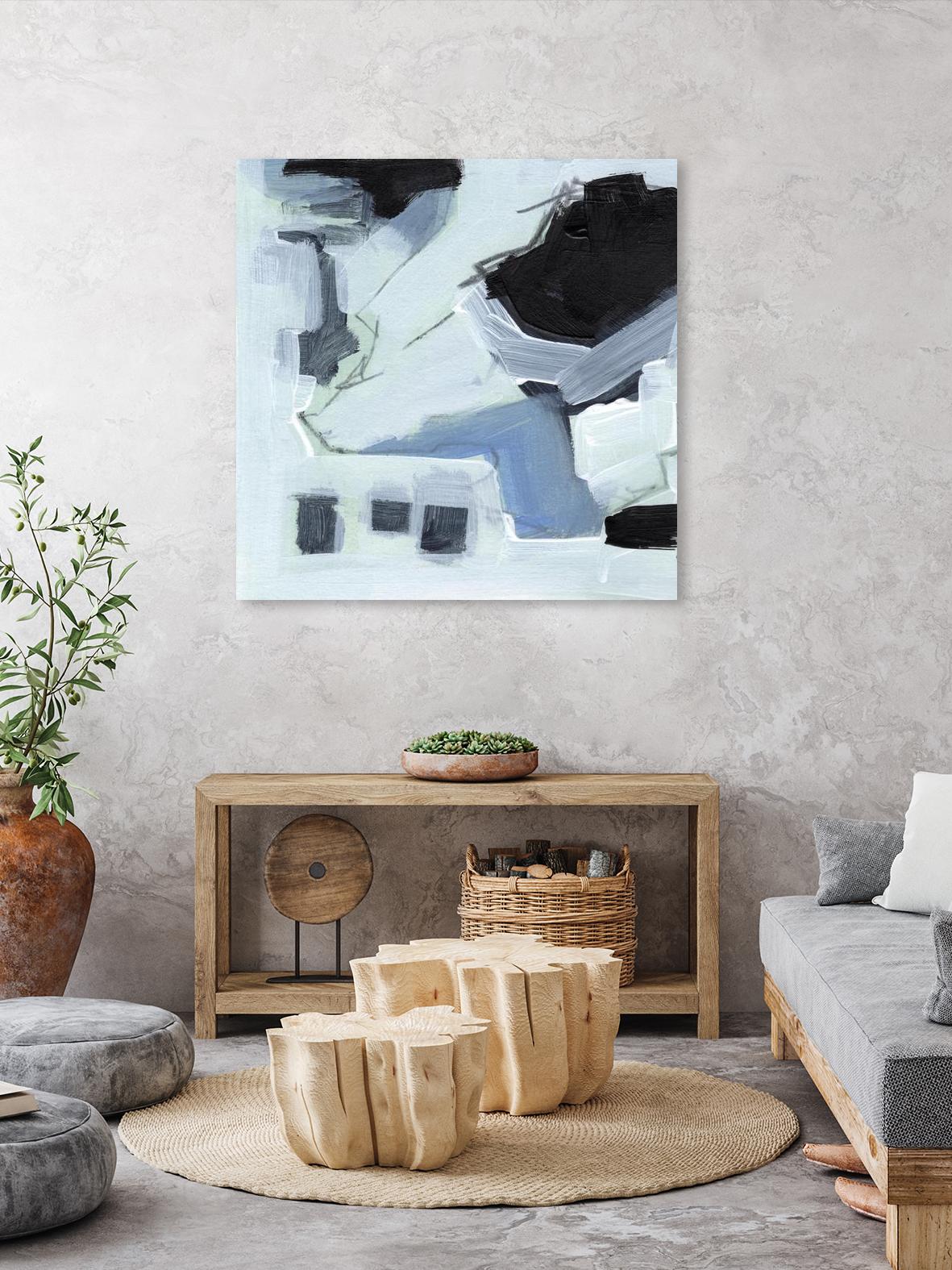 Fractal Sky V by Jennifer Parker on GIANT ART - blue  abstract abstract