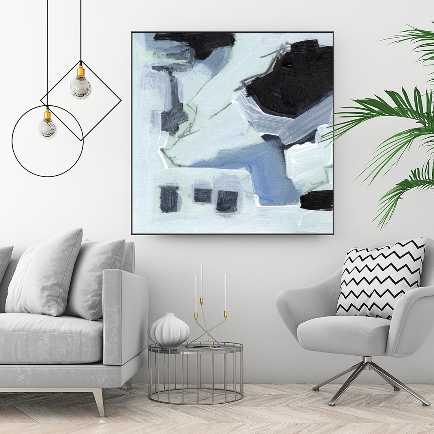 Fractal Sky V by Jennifer Parker on GIANT ART - blue  abstract abstract