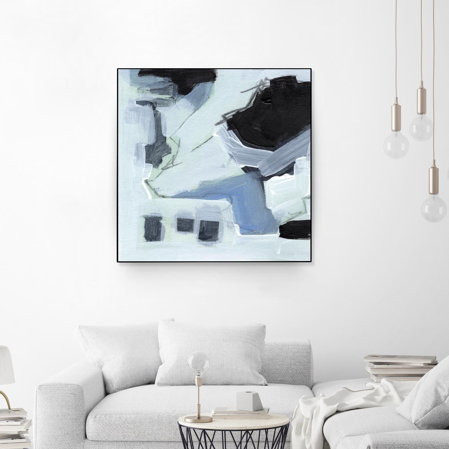 Fractal Sky V by Jennifer Parker on GIANT ART - blue  abstract abstract