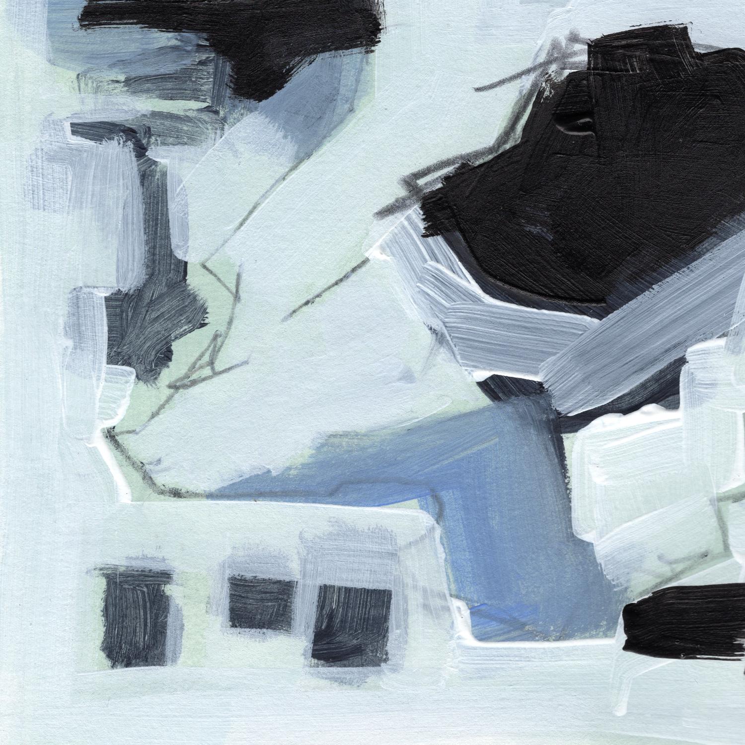 Fractal Sky V by Jennifer Parker on GIANT ART - blue  abstract abstract