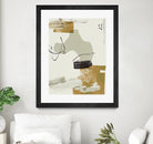 Over the Line IV by Melissa Wang on GIANT ART - beige abstract abstract