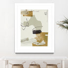 Over the Line IV by Melissa Wang on GIANT ART - beige abstract abstract