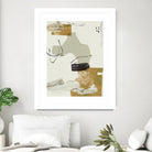 Over the Line IV by Melissa Wang on GIANT ART - beige abstract abstract