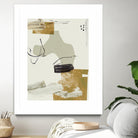 Over the Line IV by Melissa Wang on GIANT ART - beige abstract abstract