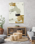 Over the Line IV by Melissa Wang on GIANT ART - beige abstract abstract