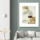 Over the Line IV by Melissa Wang on GIANT ART - beige abstract abstract