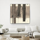 Wood Piling I by Samuel Dixon on GIANT ART - beige abstract abstract