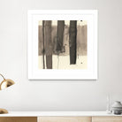 Wood Piling I by Samuel Dixon on GIANT ART - beige abstract abstract