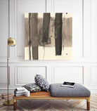 Wood Piling I by Samuel Dixon on GIANT ART - beige abstract abstract