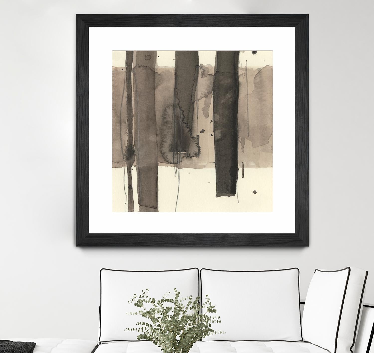 Wood Piling I by Samuel Dixon on GIANT ART - beige abstract abstract
