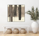 Wood Piling I by Samuel Dixon on GIANT ART - beige abstract abstract