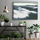 Cutter Island III by Jacob Green on GIANT ART - beige landscapes & seascapes abstract