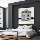 Beach Hut III by Stellar Design Studio on GIANT ART - beige coastal & tropical accommodations