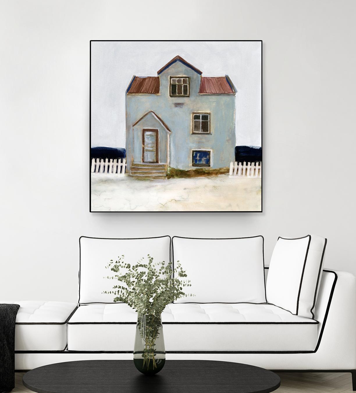 Beach Hut III by Stellar Design Studio on GIANT ART - beige coastal & tropical accommodations