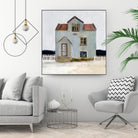 Beach Hut III by Stellar Design Studio on GIANT ART - beige coastal & tropical accommodations