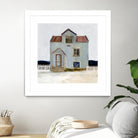 Beach Hut III by Stellar Design Studio on GIANT ART - beige coastal & tropical accommodations