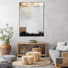 Gold Divided II by Kent Youngstrom on GIANT ART - gold abstract abstract