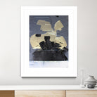 Gold Divided III by Kent Youngstrom on GIANT ART - gold abstract abstract