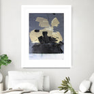 Gold Divided III by Kent Youngstrom on GIANT ART - gold abstract abstract