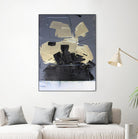 Gold Divided III by Kent Youngstrom on GIANT ART - gold abstract abstract