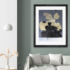 Gold Divided III by Kent Youngstrom on GIANT ART - gold abstract abstract