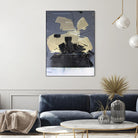 Gold Divided III by Kent Youngstrom on GIANT ART - gold abstract abstract