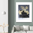 Gold Divided III by Kent Youngstrom on GIANT ART - gold abstract abstract