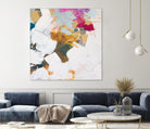 i see you diptych II by Kent Youngstrom on GIANT ART - gold abstract abstract