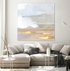 Abstract Coastland I by Victoria Borges on GIANT ART - gold landscapes & seascapes abstract