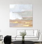 Abstract Coastland I by Victoria Borges on GIANT ART - gold landscapes & seascapes abstract